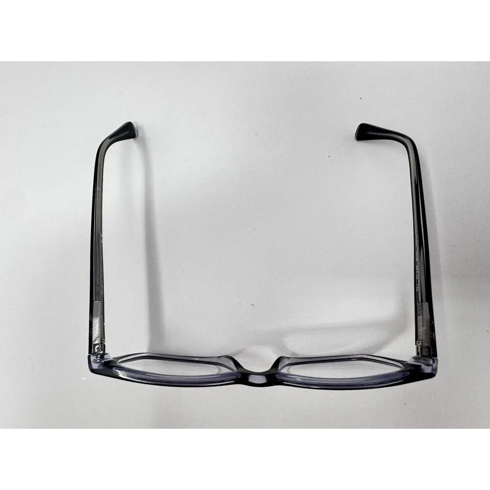 Ray-Ban RB1591 3529 Junior Black Clear Gray Eyeglass Frames 48-16-130 Authentic